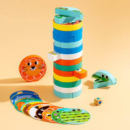 Children's Educational Wooden Puzzle Building Stacker - Lovin’ The Beauty 