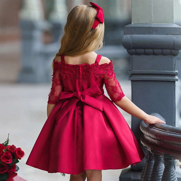 Elegant Girls Floral Dress - Lovin’ The Beauty 