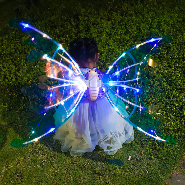 Girls Electrical Butterfly Wings With Lights - Lovin’ The Beauty 