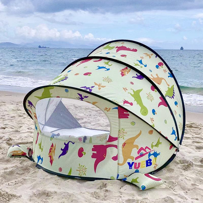 Full-Automatic Folding Tent On Beach - Lovin’ The Beauty 