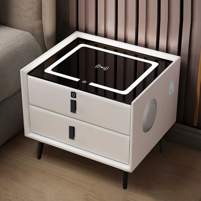 Modern Minimalist Smart Wood Bedside Table - Lovin’ The Beauty 