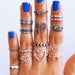 Boho Vintage Multi-Variety Jewelry Ring Set - Lovin’ The Beauty 