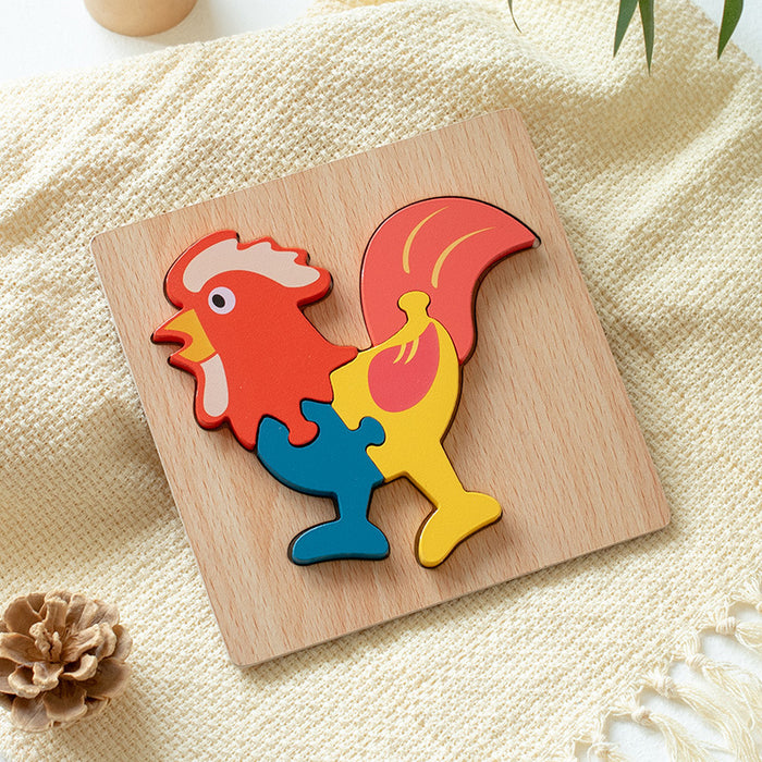Children's Educational Wooden Puzzle Building Stacker - Lovin’ The Beauty 