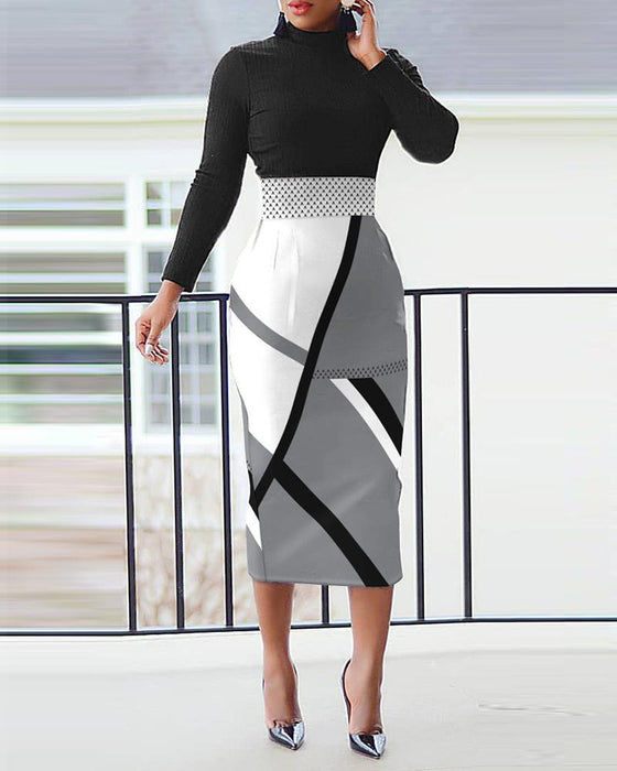 Autumn Fashion Print New Dress Women - Lovin’ The Beauty