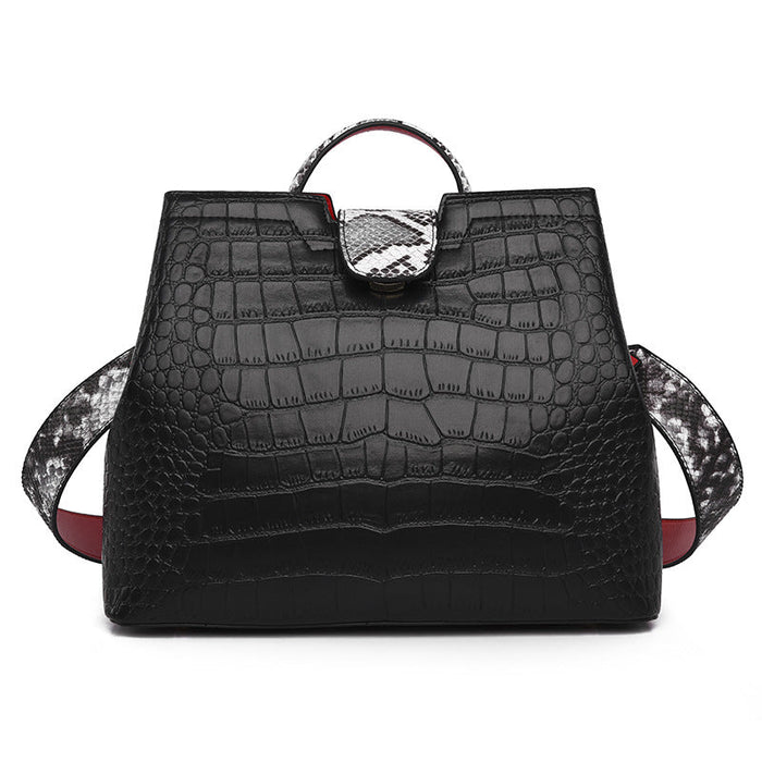 Crocodile Design Fashionable Handbag - Lovin’ The Beauty