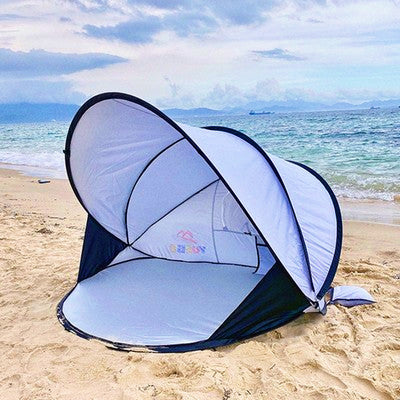Full-Automatic Folding Tent On Beach - Lovin’ The Beauty 