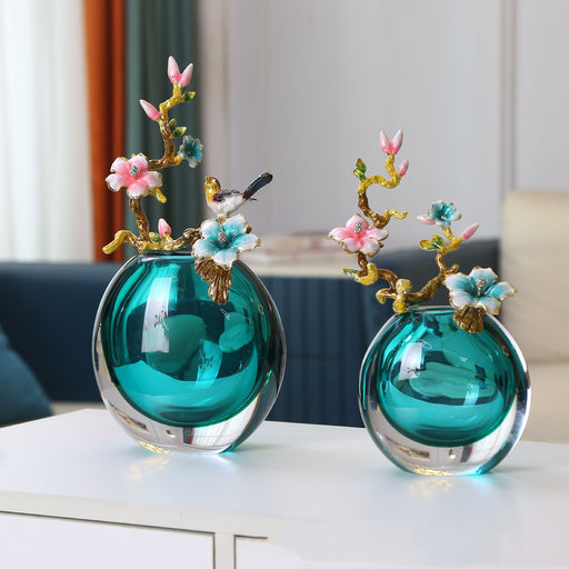 Enamel Neo Glass Frame Vase - Lovin’ The Beauty 