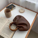 Retro Wooden Pleated Bamboo Handbag - Lovin’ The Beauty 
