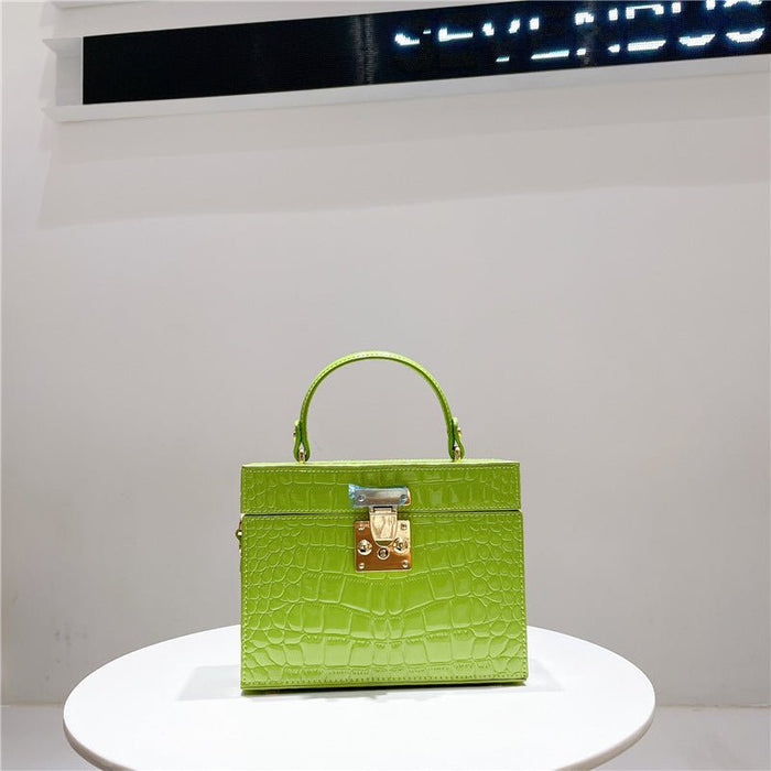 Vintage Leather Clutch Box Bag - Lovin’ The Beauty