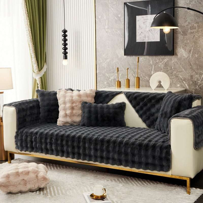 Warm Sofa Bubble Plush Pillowcase Pillow - Lovin’ The Beauty