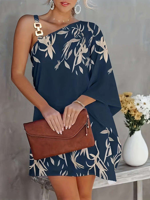 Women's Round Hem Mid Length Dress
