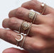 Gold Dreamcatcher Knuckle Ring Boho Style For Women Party Jewelry