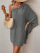 Women's Round Hem Mid Length Dress