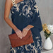 Women's Round Hem Mid Length Dress