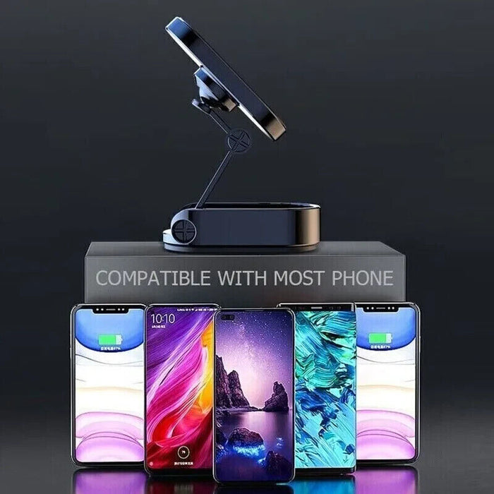 Magnetic Phone Holder For Car, Dashboard Car Phone Holder Mount Magnetic Stainless Steel Car Phone Holder - Dashboard Mount, Water-resistant, Rotatable - Lovin’ The Beauty 