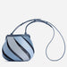 Cylindrical Contrast Portable Diamond Bucket Bag - Lovin’ The Beauty 