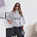 New Stand Collar Batwing Sleeves Cloak Top With Belt Ins Fashion Temperament Jacket Woolen Sweater Outwear For Women Clothing - Lovin’ The Beauty 