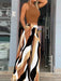 Women's Casual Vacation Style Semi-High Neck Knitted Top Set - Lovin’ The Beauty 