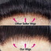 6x4 Density Virgin Human Hair Wigs For Black Women Vietnamese Raw Hair Transparent Lace Front Pre-Plucked Bleached Knots