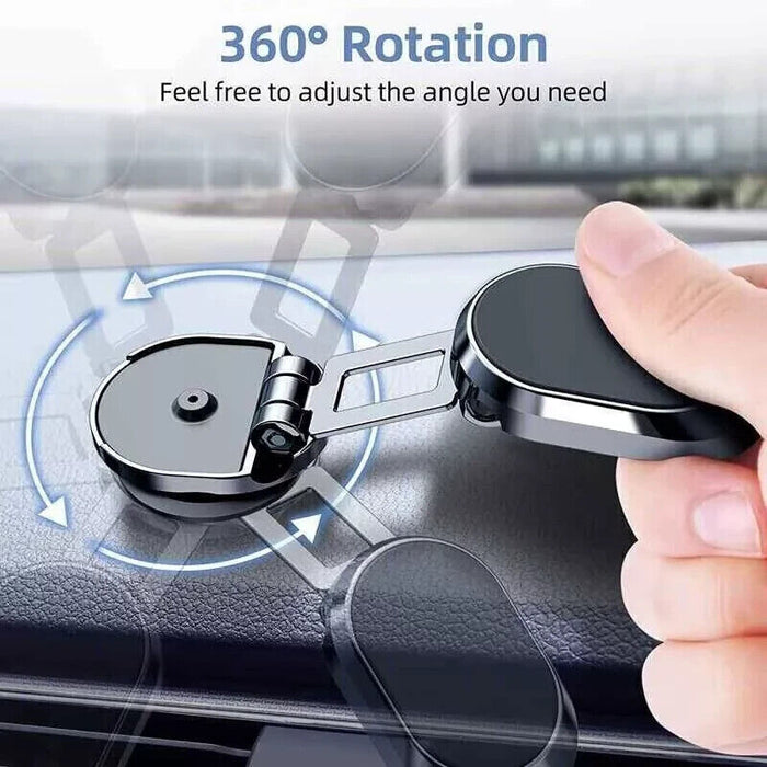 Magnetic Phone Holder For Car, Dashboard Car Phone Holder Mount Magnetic Stainless Steel Car Phone Holder - Dashboard Mount, Water-resistant, Rotatable - Lovin’ The Beauty 