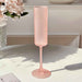 Ins Style French Straight High Leg Glass Atmosphere Wine Glass Matte Powder