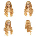 Human Hair Wig Front Lace All Real Hair 13 X4 Headgear