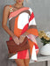 Women's Round Hem Mid Length Dress