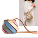 Cylindrical Contrast Portable Diamond Bucket Bag - Lovin’ The Beauty 