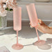 Ins Style French Straight High Leg Glass Atmosphere Wine Glass Matte Powder