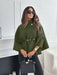 New Stand Collar Batwing Sleeves Cloak Top With Belt Ins Fashion Temperament Jacket Woolen Sweater Outwear For Women Clothing - Lovin’ The Beauty 