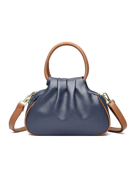 Pleated Crossbody Shoulder Bag For Women