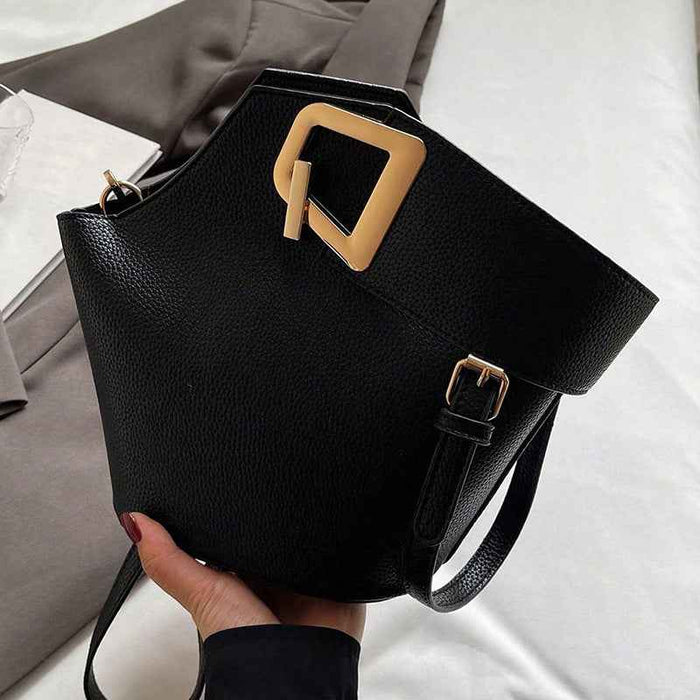 Light Luxury Commuter Crossbody Women's Basket Bag