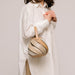 Cylindrical Contrast Portable Diamond Bucket Bag - Lovin’ The Beauty 
