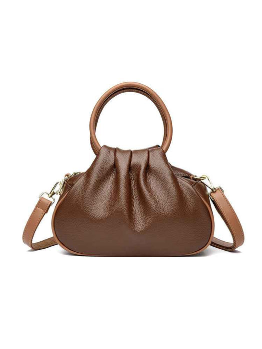 Pleated Crossbody Shoulder Bag For Women